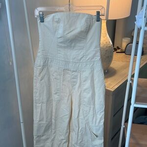 Zara strapless jumpsuit.